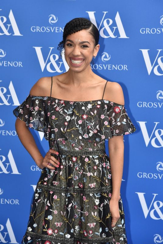 PEARL MACKIE at Victoria and Albert Museum Summer Party in London 06/13/2018