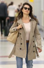PENELOPE CRUZ at JFK Airport in New York 06/02/2018