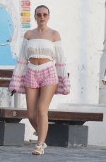PERRIE EDWARDS Out and About at Mykonos 06/02/2018
