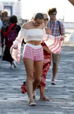 PERRIE EDWARDS Out and About at Mykonos 06/02/2018