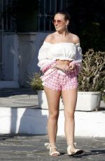 PERRIE EDWARDS Out and About at Mykonos 06/02/2018