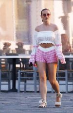 PERRIE EDWARDS Out and About at Mykonos 06/02/2018