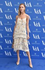 PHOEBE DYNEVOR at Victoria and Albert Museum Summer Party in London 06/13/2018