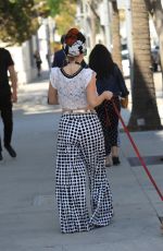 PHOEBE PRICE Out Shopping in Beverly Hills 06/06/2018