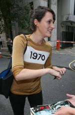 PHOEBE WALLER-BRIDGE Arrives at James Corden