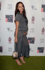 Pregnant AMBER STEVENS at Antiquities Premiere in Los Angeles 06/16/2018