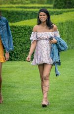 Pregnant CHANEL  IMAN and NICKAYLA RIVERA at a Country Estate near Windsor 05/30/2018