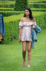 Pregnant CHANEL  IMAN and NICKAYLA RIVERA at a Country Estate near Windsor 05/30/2018