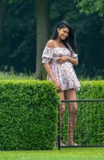 Pregnant CHANEL  IMAN and NICKAYLA RIVERA at a Country Estate near Windsor 05/30/2018