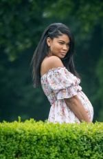 Pregnant CHANEL  IMAN and NICKAYLA RIVERA at a Country Estate near Windsor 05/30/2018