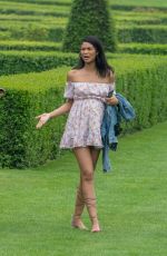 Pregnant CHANEL  IMAN and NICKAYLA RIVERA at a Country Estate near Windsor 05/30/2018
