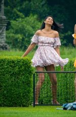 Pregnant CHANEL  IMAN and NICKAYLA RIVERA at a Country Estate near Windsor 05/30/2018