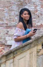 Pregnant CHANEL  IMAN and NICKAYLA RIVERA at a Country Estate near Windsor 05/30/2018