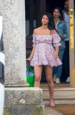Pregnant CHANEL  IMAN and NICKAYLA RIVERA at a Country Estate near Windsor 05/30/2018