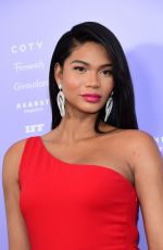 Pregnant CHANEL IMAN at 2018 Fragrance Foundation Awards in New York 06/12/2018