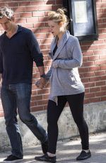 Pregnant CLAIRE DANES and Hugh Dancy Out in New York 06/12/2018