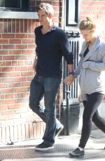 Pregnant CLAIRE DANES and Hugh Dancy Out in New York 06/12/2018