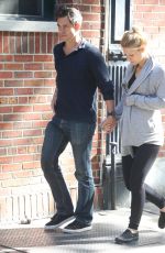 Pregnant CLAIRE DANES and Hugh Dancy Out in New York 06/12/2018