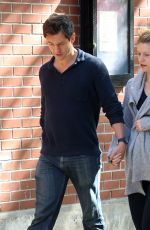 Pregnant CLAIRE DANES and Hugh Dancy Out in New York 06/12/2018