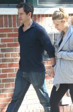 Pregnant CLAIRE DANES and Hugh Dancy Out in New York 06/12/2018