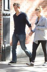 Pregnant CLAIRE DANES and Hugh Dancy Out in New York 06/12/2018