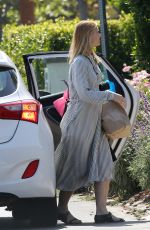 Pregnant CLAIRE DANES Arrives at Her Home in Los Angeles 06/07/2018