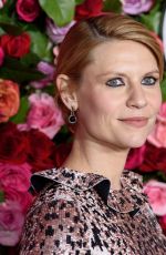 Pregnant CLAIRE DANES at 2018 Tony Awards in New York 06/10/2018