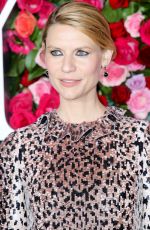 Pregnant CLAIRE DANES at 2018 Tony Awards in New York 06/10/2018