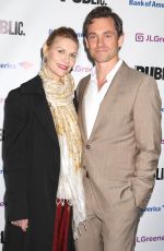 Pregnant CLAIRE DANES at Public Theater