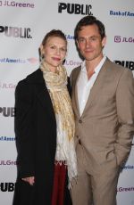 Pregnant CLAIRE DANES at Public Theater
