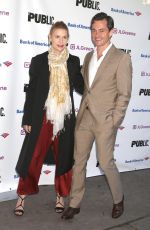 Pregnant CLAIRE DANES at Public Theater
