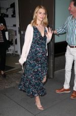 Pregnant CLAIRE DANES at Today Show in New York 06/13/2018