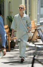 Pregnant CLAIRE DANES in Jumpsuit Out in New York 06/12/2018