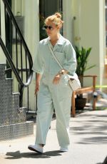 Pregnant CLAIRE DANES in Jumpsuit Out in New York 06/12/2018