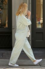 Pregnant CLAIRE DANES in Jumpsuit Out in New York 06/12/2018