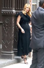 Pregnant CLAIRE DANES Out and About in New York 06/13/2018