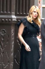 Pregnant CLAIRE DANES Out and About in New York 06/13/2018