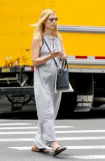 Pregnant CLAIRE DANES Out in New York 06/20/2018