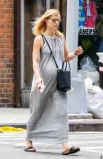 Pregnant CLAIRE DANES Out in New York 06/20/2018
