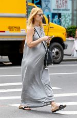 Pregnant CLAIRE DANES Out in New York 06/20/2018