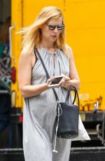 Pregnant CLAIRE DANES Out in New York 06/20/2018