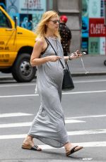 Pregnant CLAIRE DANES Out in New York 06/20/2018
