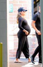 Pregnant EVA LONGORIA Arrives at a Doctor