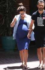 Pregnant EVA LONGORIA Leaves a Doctors Office in Beverly Hills 06/14/2018