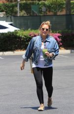 Pregnant HILARY DUFF and Matthew Koma Out Shopping in Studio City 06/18/2018