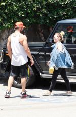 Pregnant HILARY DUFF and Matthew Koma Out Shopping in Studio City 06/18/2018