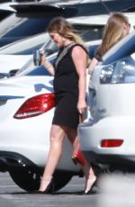 Pregnant HILARY DUFF Arrives at Late Late Show with James Corden in West Hollywood 06/11/2018