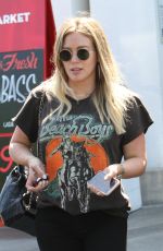 Pregnant HILARY DUFF Leaves NK Shop in Los Angeles 06/29/2018