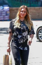Pregnant HILARY DUFF Out and About in Studio City 06/10/2018