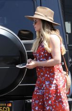 Pregnant HILARY DUFF Out in Los Angeles 06/09/2018